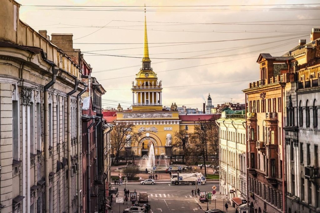 Фото адмиралтейства в санкт петербурге с невского проспекта